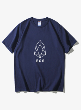 区块链比特币ethereum币圈狗狗币T恤短袖潮衣服女