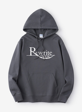 rewrite动漫 神户小鸟游戏gal周边卫衣连帽学生衣服套头男女上衣