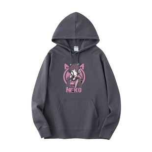 NEKO电子音乐手游音乐世界Cytus2周边卫衣连帽毛圈衣服套头男女上