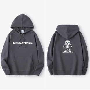 周边 游戏 undertale 衣服套头 传说之下 sans审判眼卫衣连帽大码