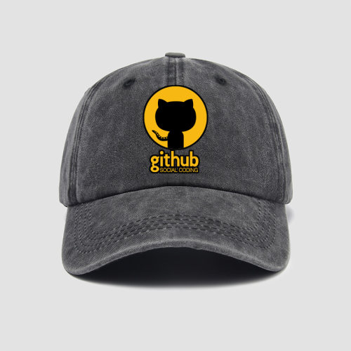 github章鱼码农极客男女水洗帽子