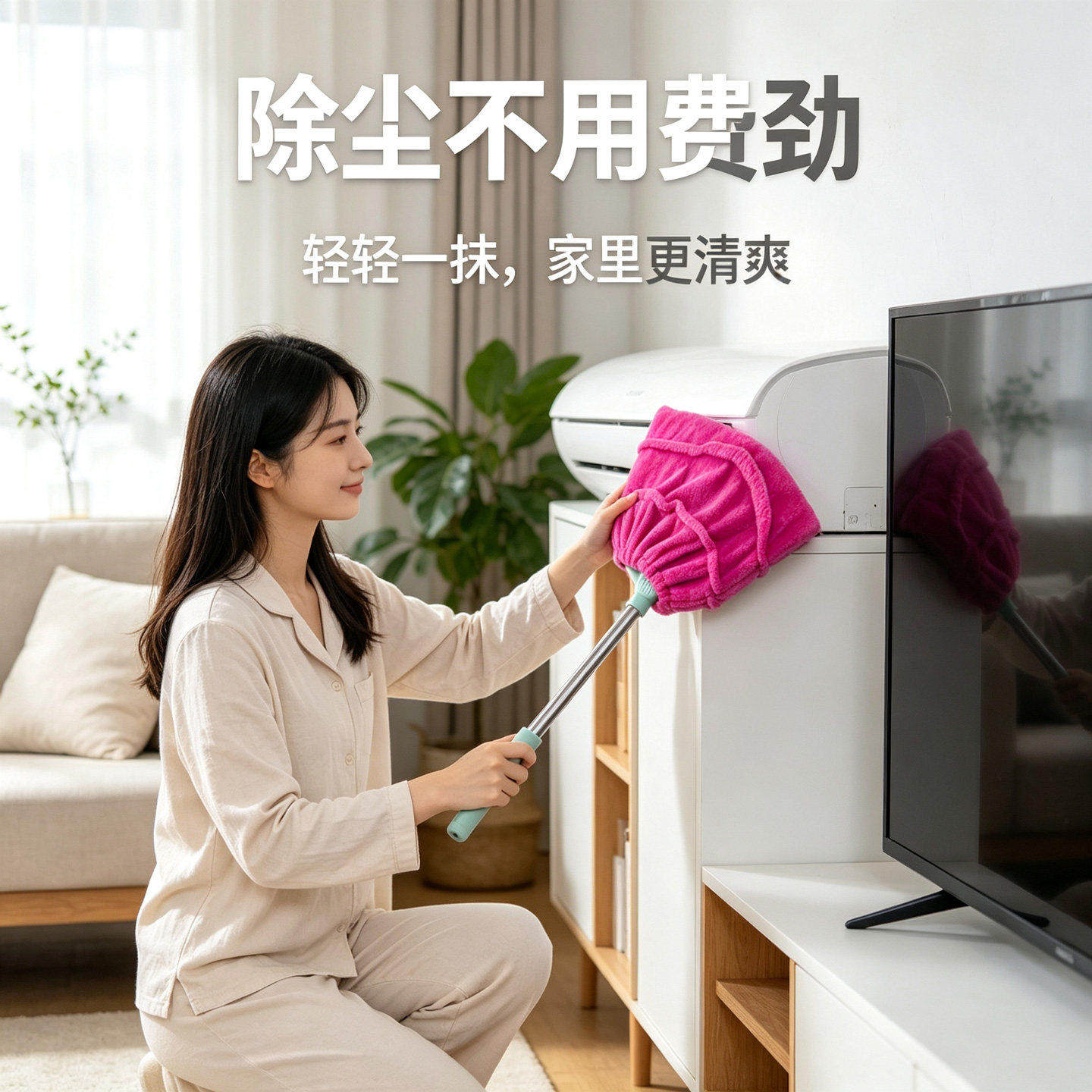懒人扫把套布加厚超吸水