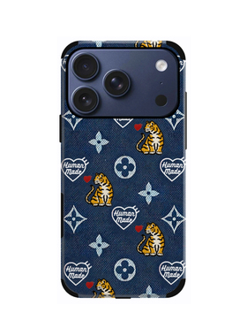 human made老花老虎苹果手机壳全型号适配17ProMax/XSMax/16Pro/15/14Plus/13/12防摔耐磨简约个性保护壳男女