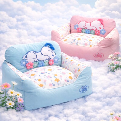 韩代正品史努比狗窝夏季凉感沙发