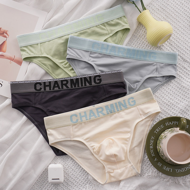 甜米家~内裤男士青少年纯棉三角裤透气男生全棉三角裤衩短裤裤头,女士内衣/男士内衣/家居服,男三角内裤,淘宝优惠券,粉丝福利购,淘宝优惠卷