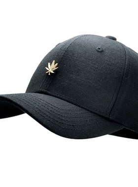 新款小麻耶联名涂鸦大师男女款弯沿棒球帽可调节美式街头嘻哈帽子