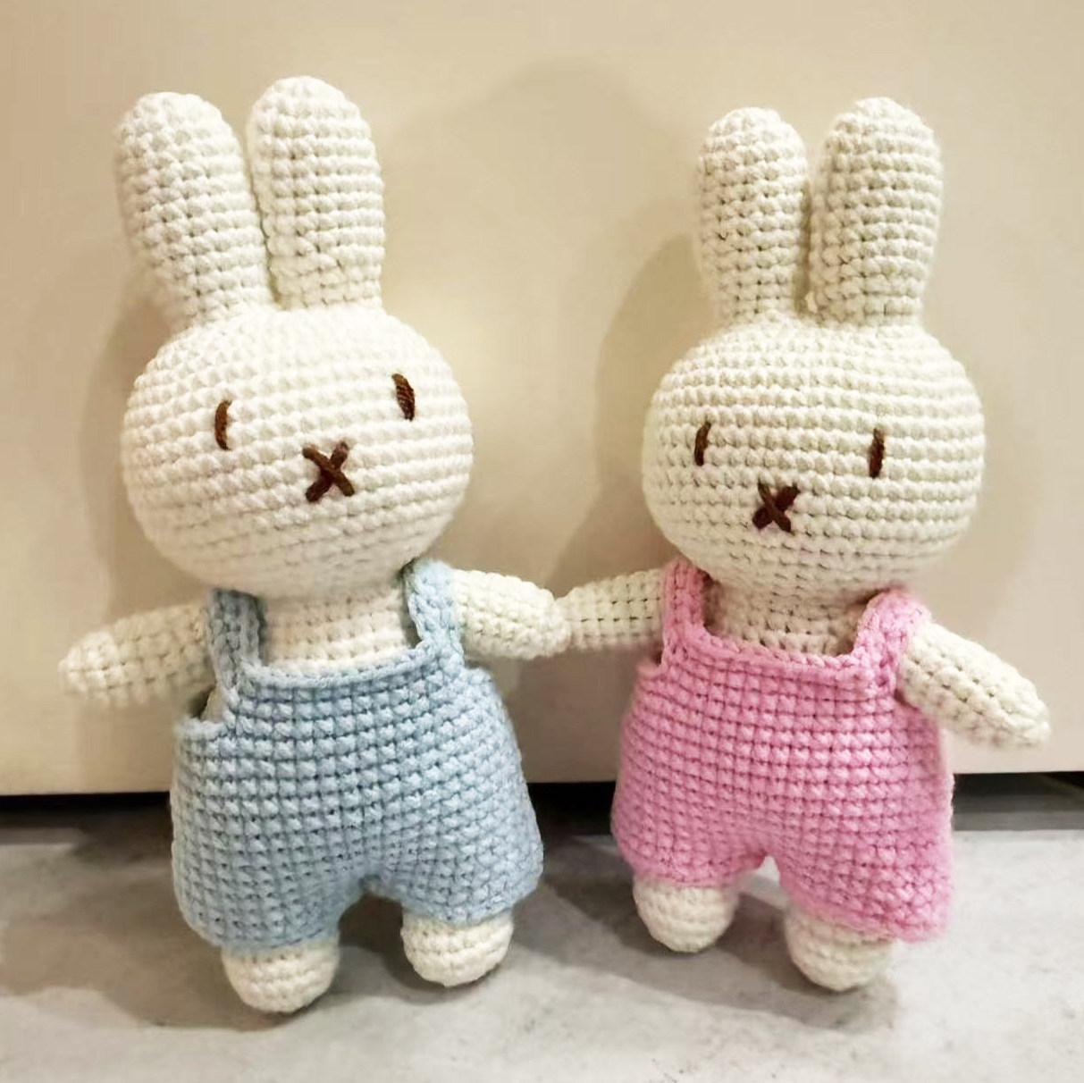 成品手工钩织米菲兔材料毛线玩偶diy自制挂件可爱钩针兔子钥匙扣,服饰配件/皮带/帽子/围巾,DIY编织材料包,淘宝优惠券,粉丝福利购,淘宝优惠卷