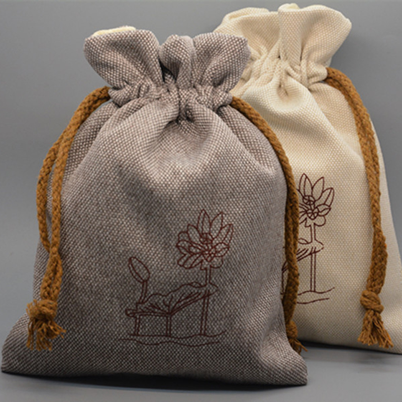 公章大号亚麻布袋子便携锦囊