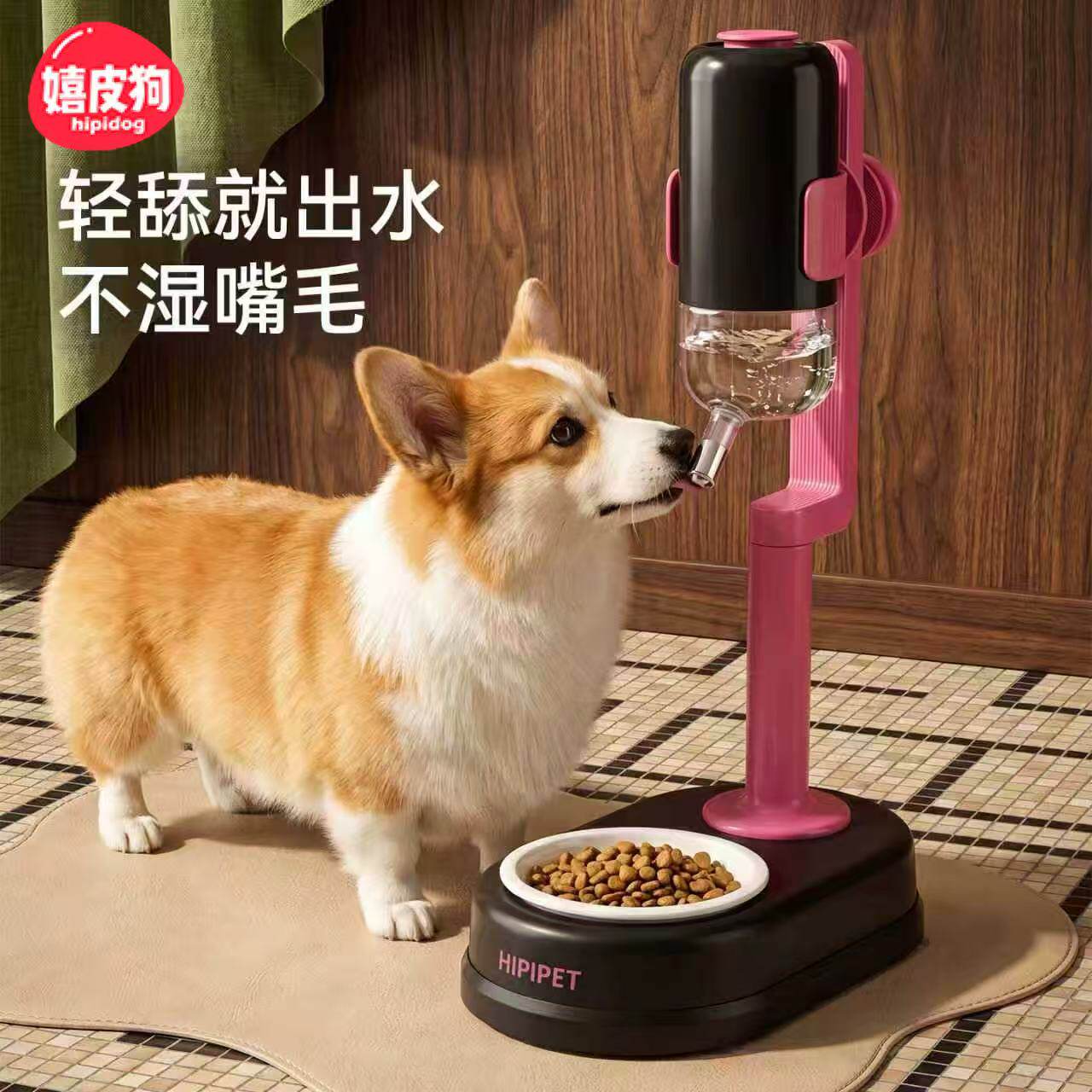 100万+爆款立式挂式两用饮水喂食图片