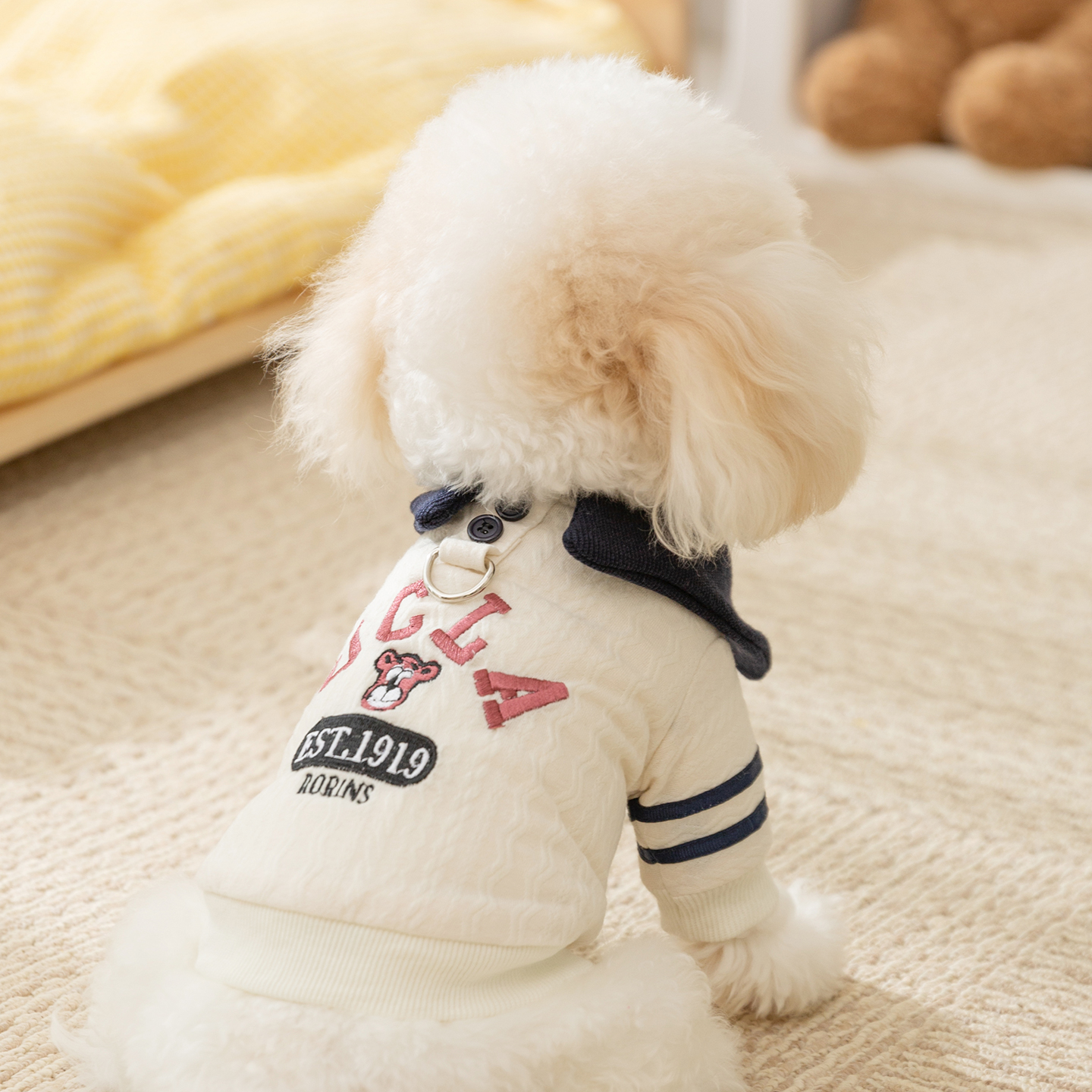 狗狗衣服2025新款冬装比熊泰迪雪纳瑞马甲棉服小型犬宠物小狗衣服