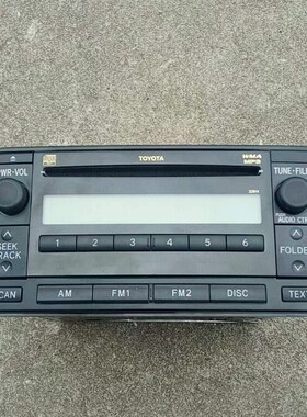 适用丰田花冠原车cd机老威驰威姿rav4佳美大霸道车载收音机替导航