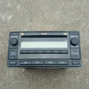 适用丰田花冠原车cd机老威驰威姿rav4佳美大霸道车载收音机替导航