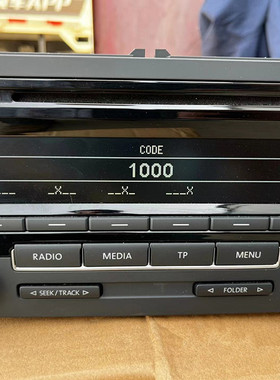 适用大众途观RCD310原厂cd机甲壳虫原车收音机原装功放高尔夫音响