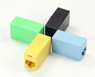 8225彩色网络直通头 8P8C直通头 RJ45网线连接器 优质网线对接头