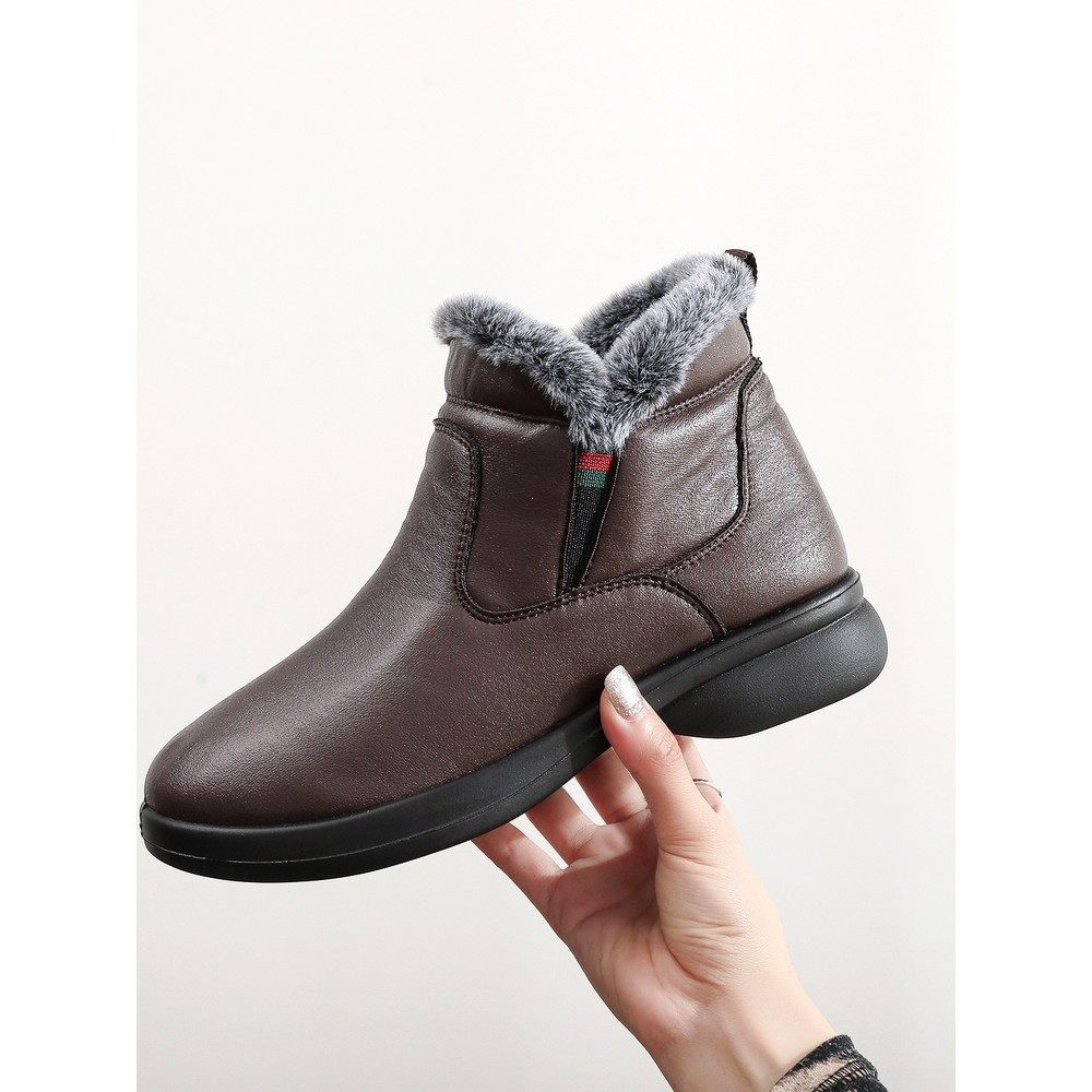 冬季老北京布鞋加绒加厚保暖高帮妈妈女棉鞋轻便防滑防水仿皮老人,女鞋,棉鞋,淘宝优惠券,粉丝福利购,淘宝优惠卷