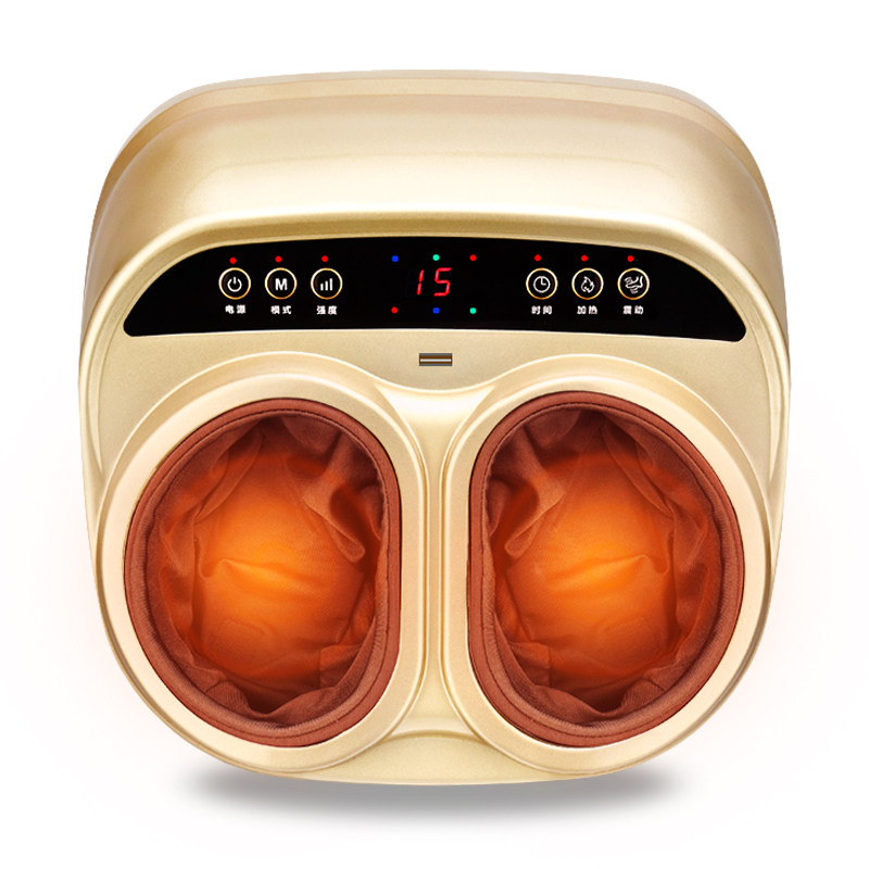 安尚足疗机电动按摩捂脚底足部足底暖脚加热智能按摩机器穴位仪全