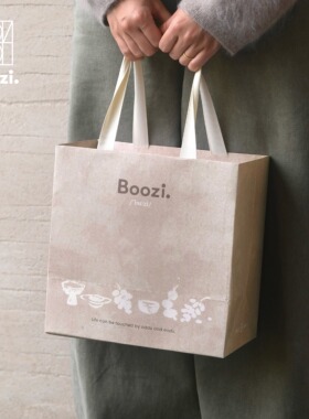 Boozi.原创设计礼品袋包装袋手提袋节日购物袋伴手礼