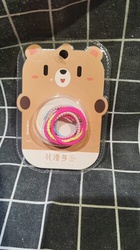 花漫多0409多色皮筋儿童发筋10条装