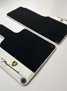 兰博基尼小牛Huracan飓风EVO STO lp610 lp620进口原厂绒面脚垫