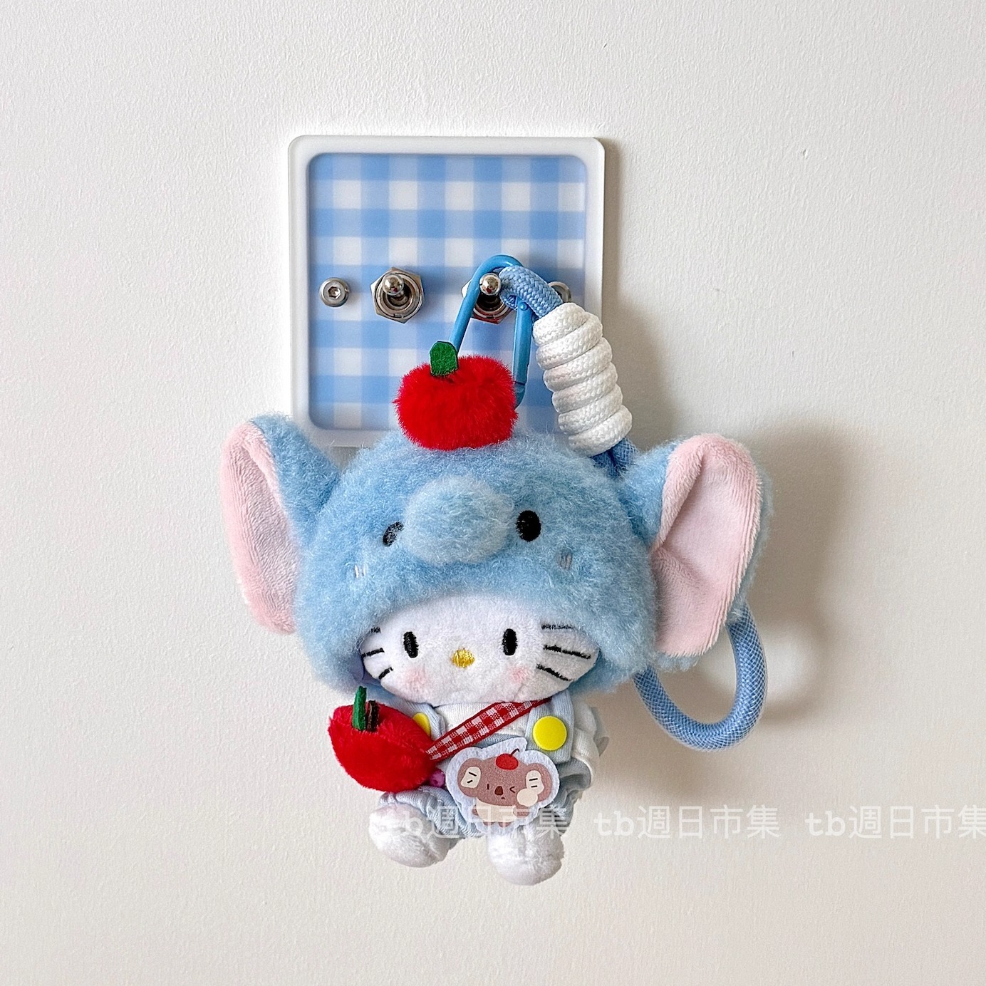 可爱大象kitty包包挂件