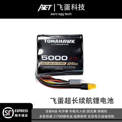 飞蛋TOMAHAWK22.2VFPV电池