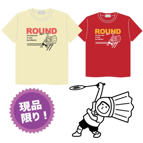 Minton25年新款红色T恤羽毛球服