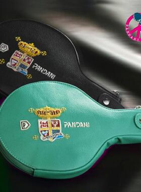 2024日本正品代购潘达尼Pandani手工刺绣真皮球拍套乒乓球套 / 袋