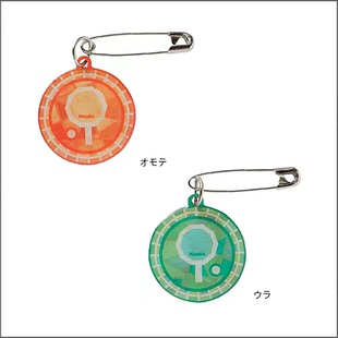 饰可爱饰品运动员 24日本正品 代购 夏季 乒乓球胸针吊坠运动包装