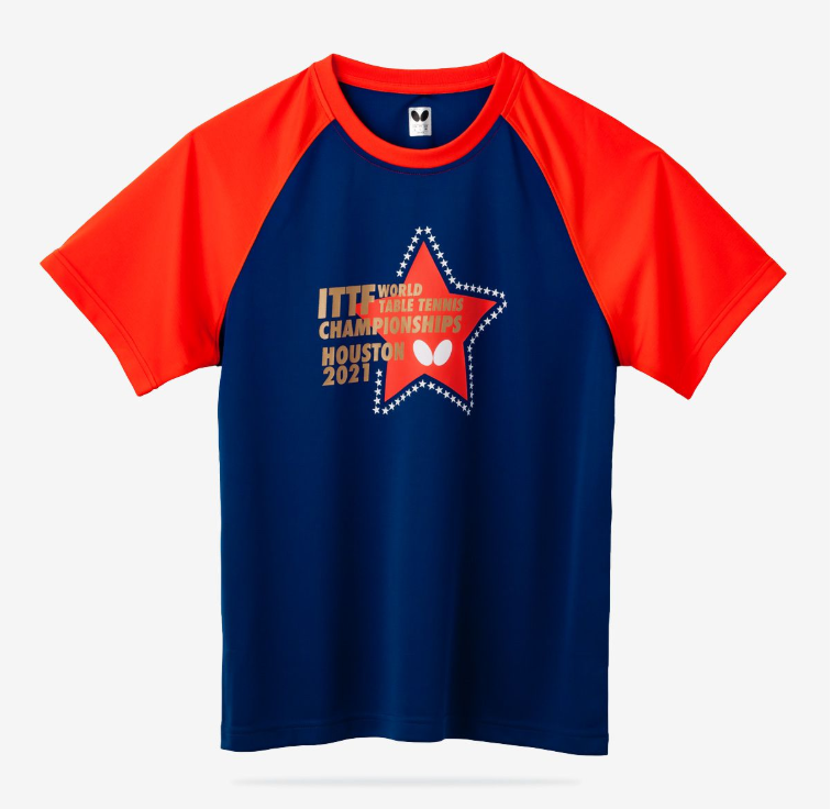 21年日本原装正品蝴蝶短袖乒乓球