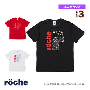23新款日本代购Roche罗氏三丽鸥凯蒂猫女款网球服羽毛球服短袖T恤