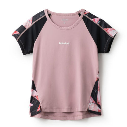 24年春夏新款日本代购正品Admiral原创女款羽毛球服短袖透气速干