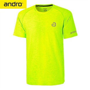 日本代购2024年新款andro/岸度男女大小码乒乓球Andro Melange T