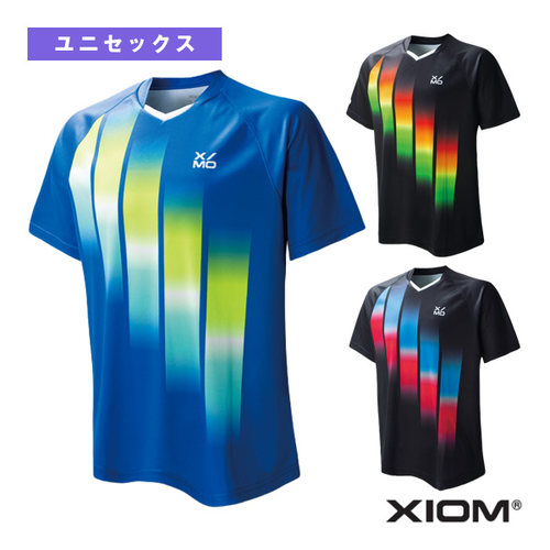 24年新款日本正品XIOM骄猛男女通用优雅渐变设计乒协认证乒乓球服