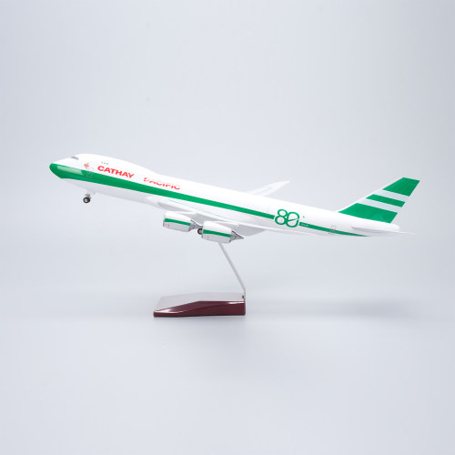 仿真国泰货运80周年747飞机模型航空航模摆件收藏礼品CathayCargo