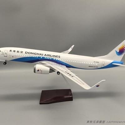 带轮子带灯仿真澜湄航空320客机飞机模型礼物摆件lanmei airlines
