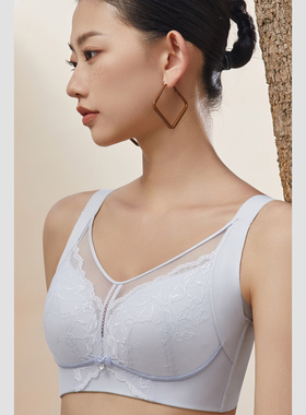 梧桐馨晨CD杯内衣大胸显小收副乳防下垂调整型文胸全罩杯文胸6520