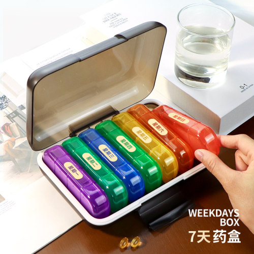 【避光药盒】一周七天便携大容量