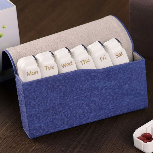 随身药盒一星期药盒7天早中晚