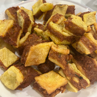 天津蓟县特产纯手工咯吱盒绿豆面饹馇盒传统酥脆1000克真空装