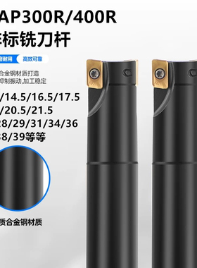 BAP300R/400R非标直角铣刀杆12.5/14.5/17.5/20.5/21.5/31/34/37