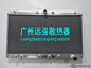 三菱日蚀Eclipse跑车加厚加大改装全铝水箱 散热器 日蚀加大水箱