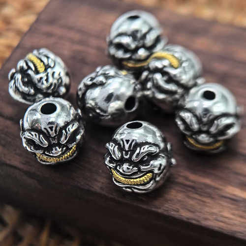 藏式恶僧DIY隔珠文玩散珠配件珠