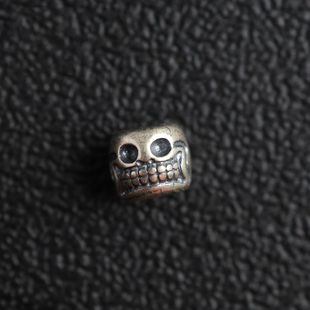 s925纯银饰文玩菩提子阿呆藏传尸陀林柏香籽念珠配饰吊饰隔珠配珠