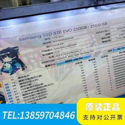 870EVO 250G固态硬盘，议价
