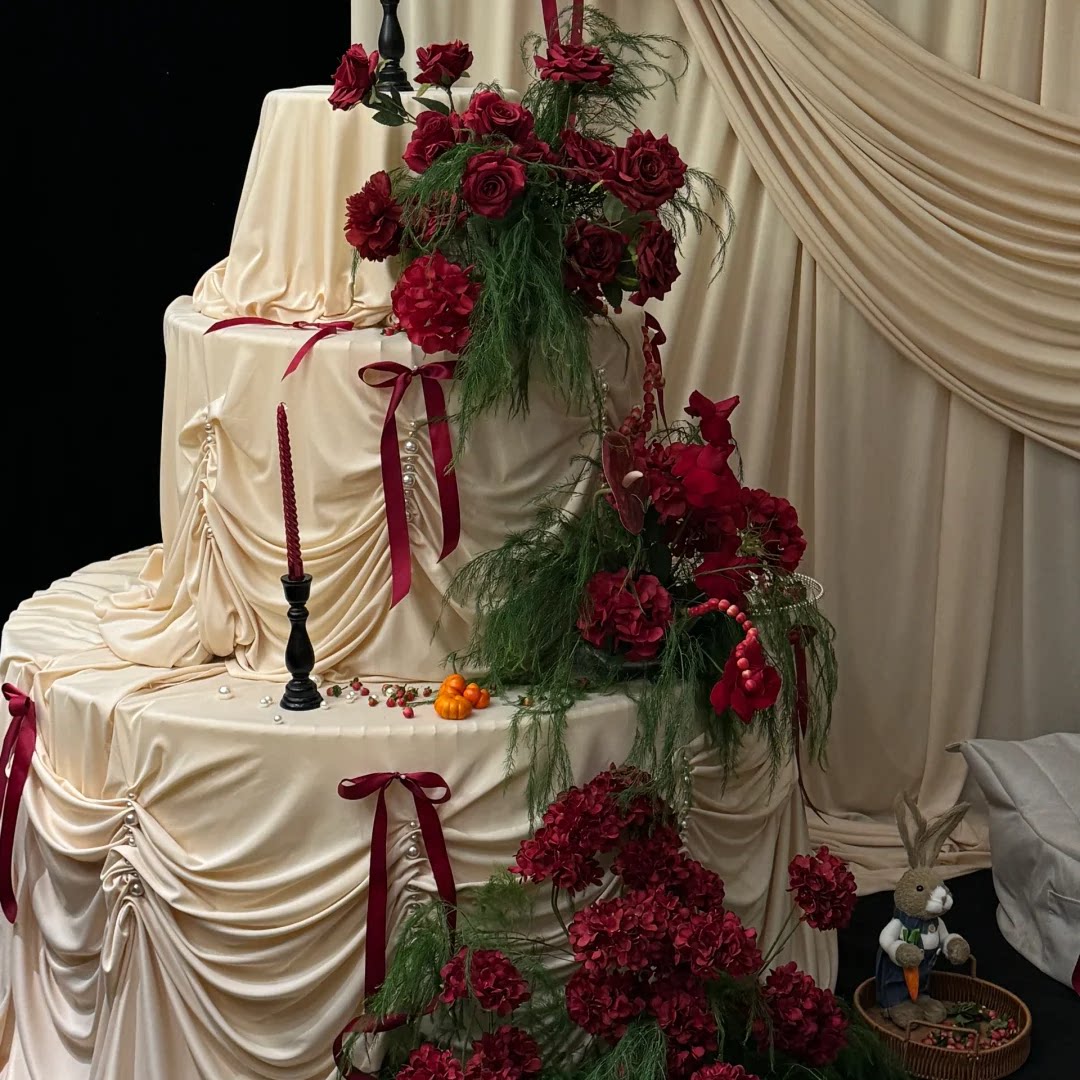 布艺丝带生日蛋糕布婚礼装饰布置套餐DIY生日礼物装扮kt板摆件,节庆用品/礼品,装扮布置套餐,淘宝优惠券,粉丝福利购,淘宝优惠卷