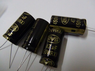 英国品牌 高压 HIFI 发烧专用电解电容 金字Nover 诺华 450V47uF