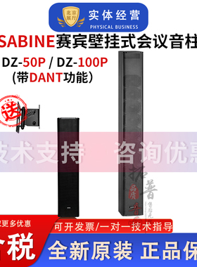 赛宾SABINE DZ-50P/100P/1000带DANTE网络音柱音箱线阵列会议音柱
