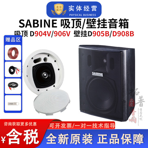 背景音乐会议室音箱壁挂吸顶