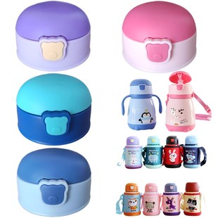 守护天使XDFW727 711儿童保温杯盖水杯吸管盖子吸嘴防漏配件 724