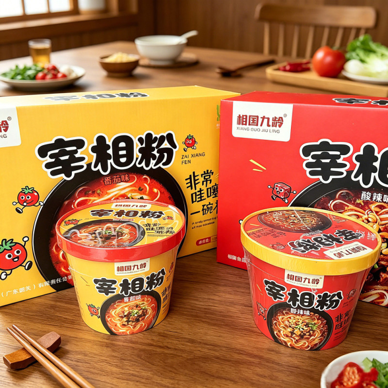 正宗宰相粉速食碗装冲泡酸辣味番茄味隘子粉礼盒始兴汤米粉清化粉